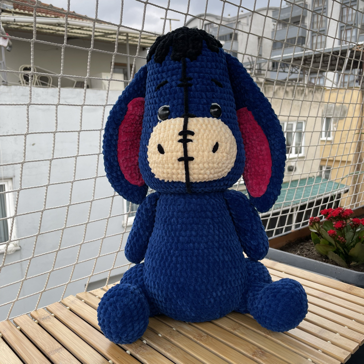 Sevimli Eşek Amigurumi