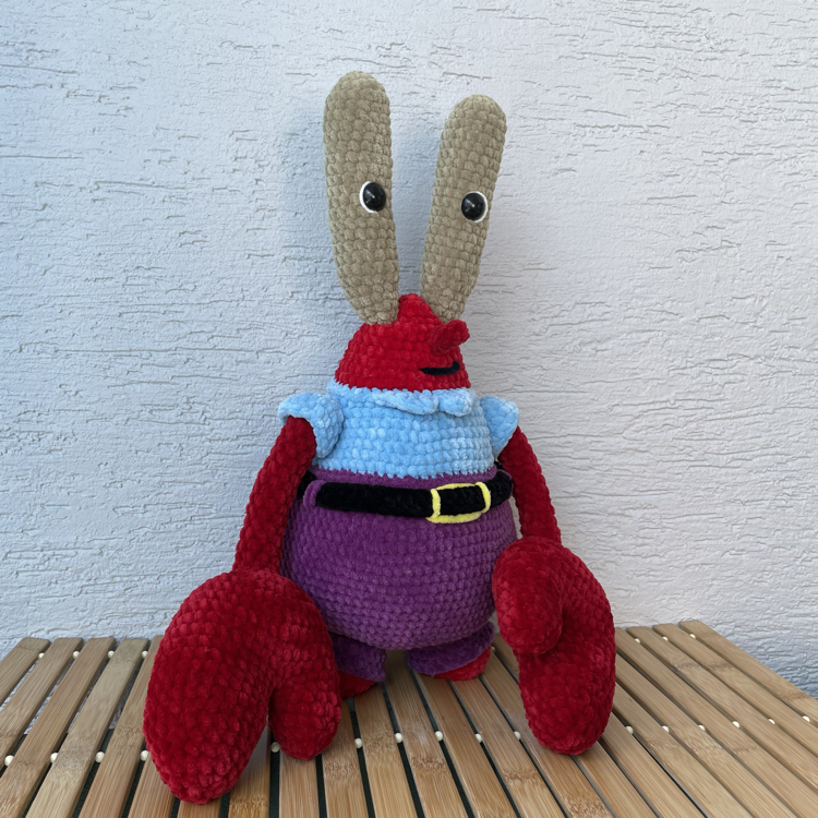 Bay Yengeç Amigurumi