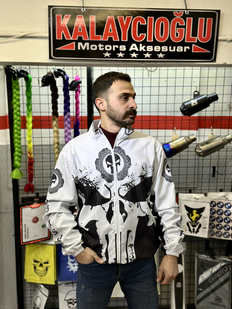 Punisher Paraşüt Kumaş Ceket