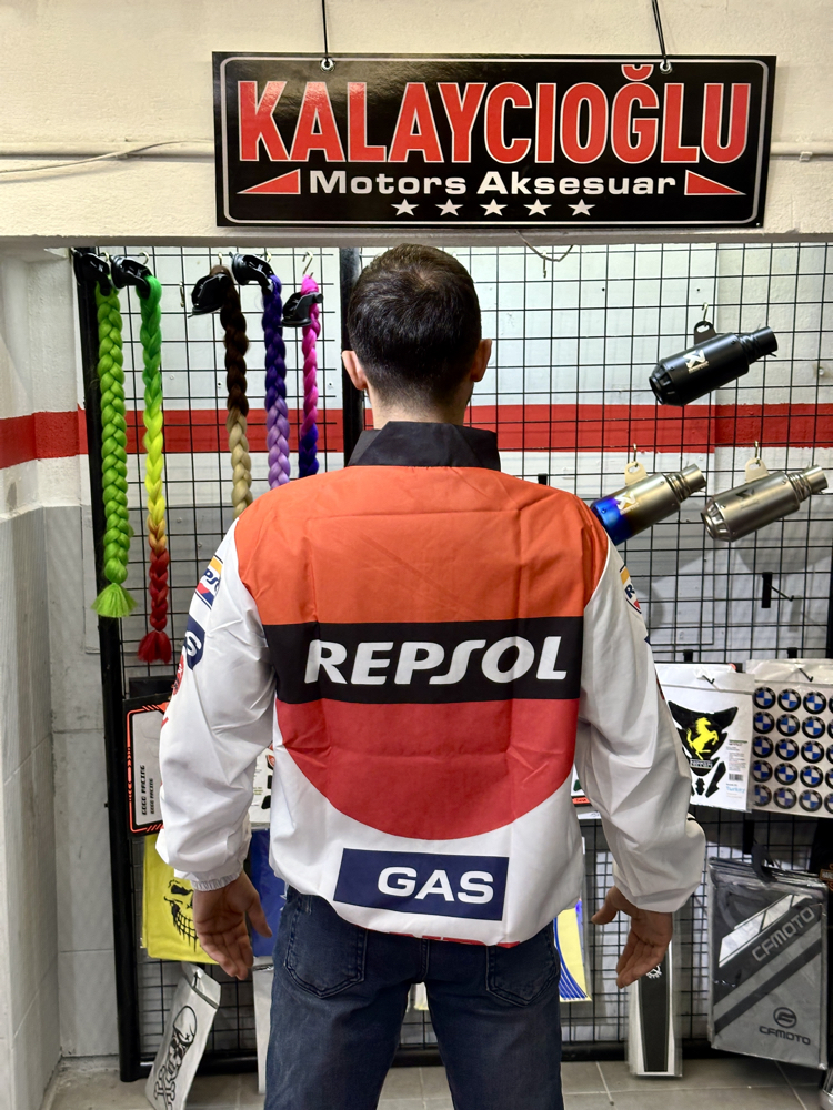 Repsol Paraşüt Kumaş Ceket