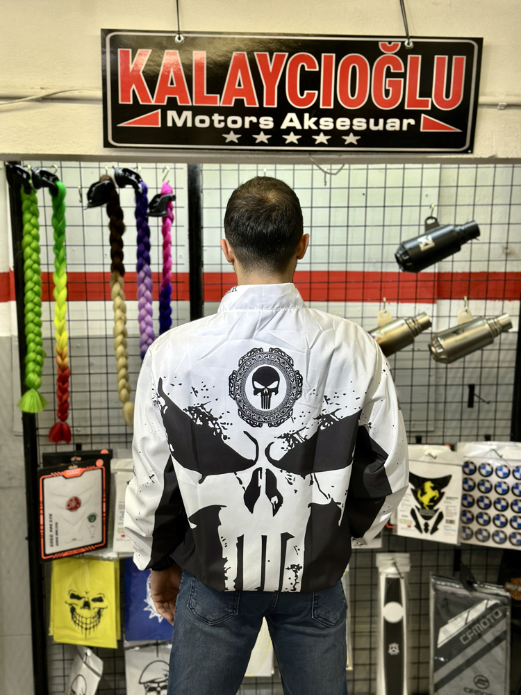 Punisher Paraşüt Kumaş Ceket