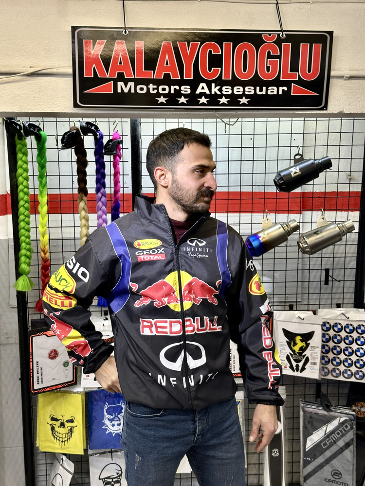 Redbull Paraşüt Kumaş Ceket