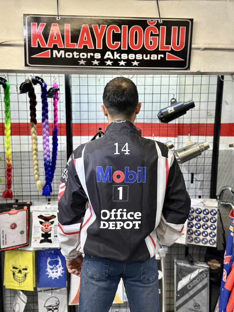 Mobil1 Paraşüt Kumaş Ceket