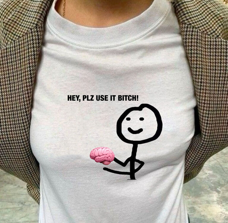 Hey Plz - T-Shirt