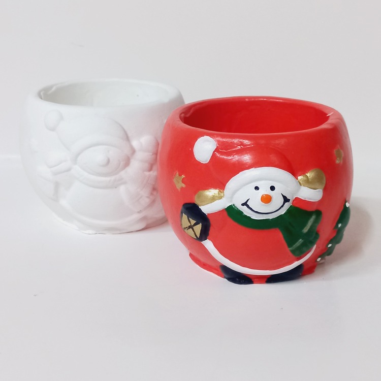 Kardan Adamlı Saksı Silikon Kalıp - K7541