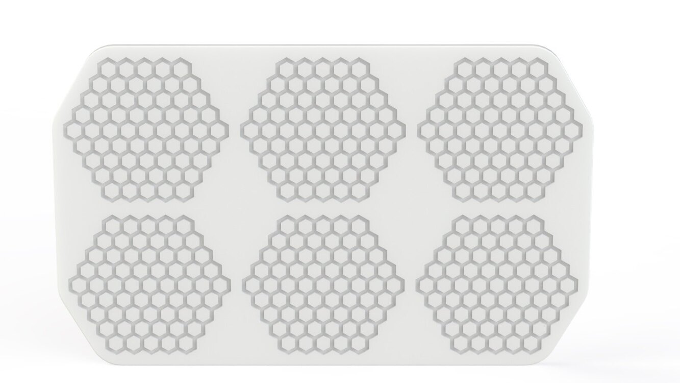 Honeycomb Tuil Dekor Kalıbı
