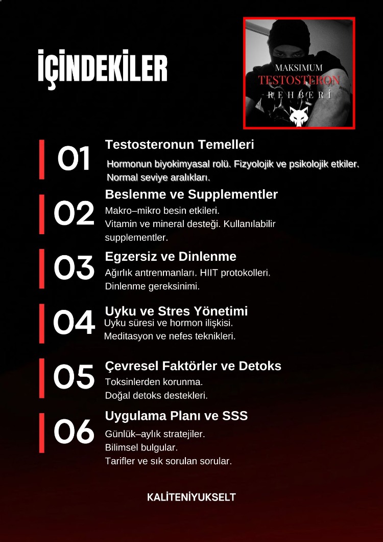 Erkekliğini Geri Kazan: Doğal Yollarla Testosteronunu Maksimuma Çıkar