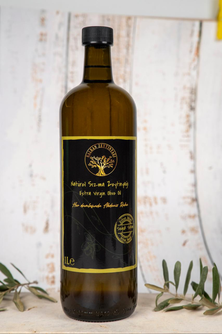 Soğuk Sıkım Natürel Sızma Zeytinyağı 1 Lt