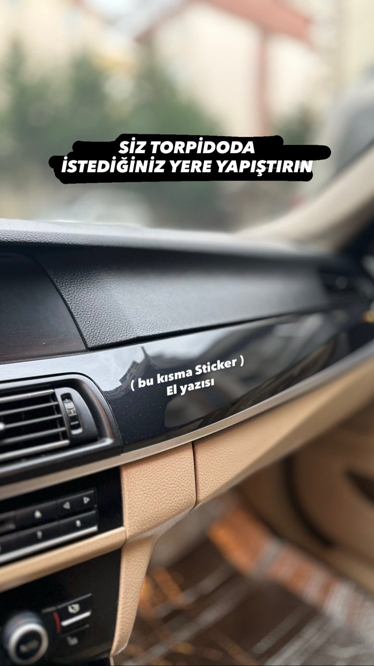 Torpido istediğin yazı minimal ölçü