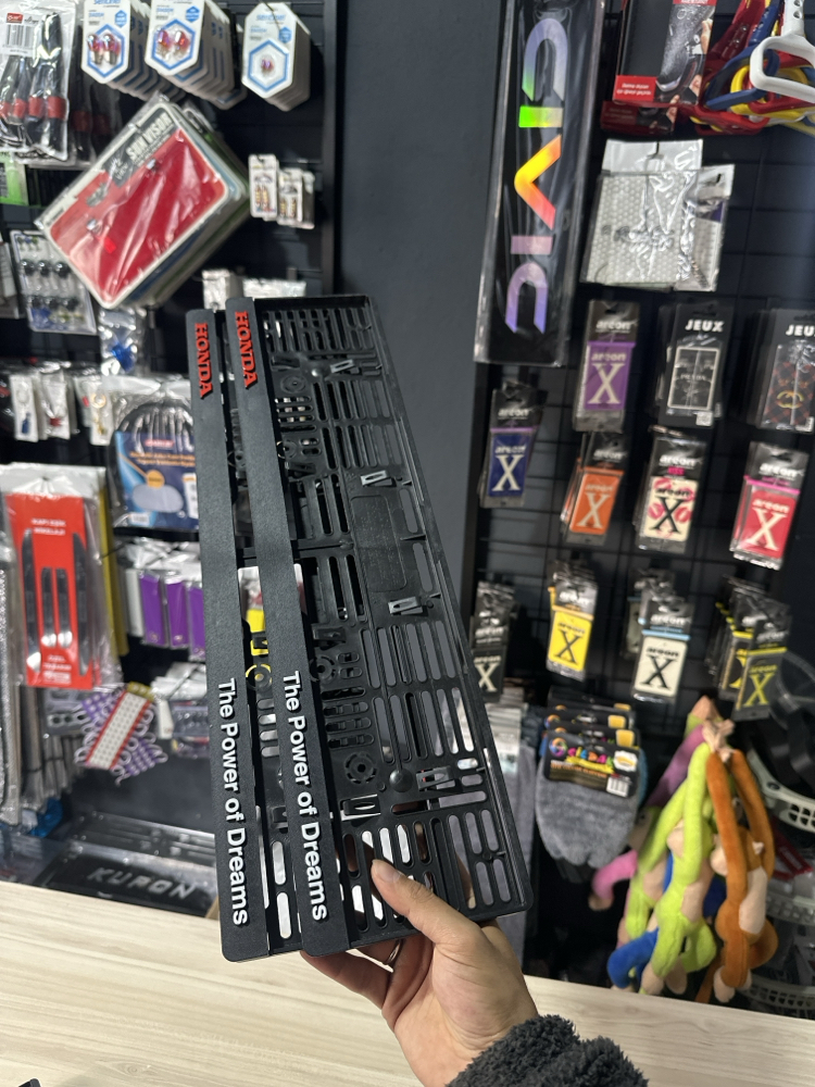 Honda Servis Plakalık Çift