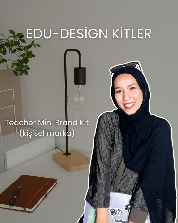 EDU-DESİGN Teacher Mini Brand Kit (kişisel marka)