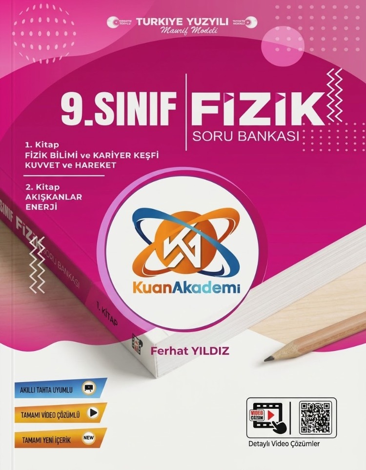 KuanAkademi 9. Sınıf Fizik Soru Bankası