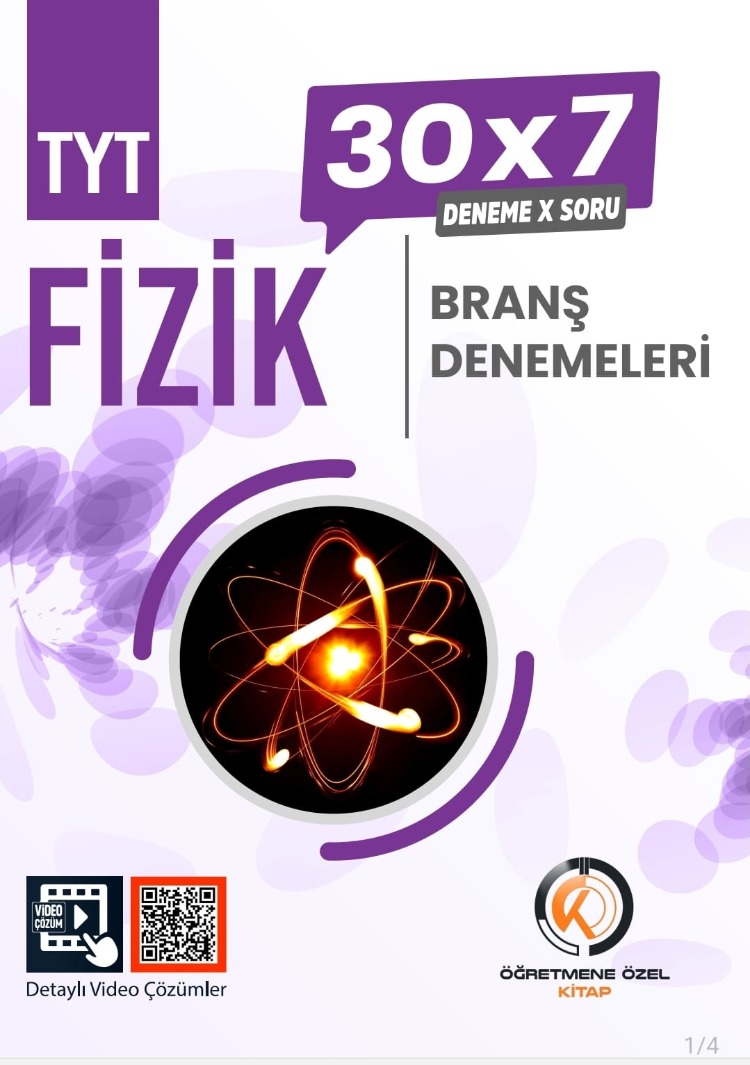 Fizik Net Artıran Deneme Seti: TYT (30x7) + AYT (20x14)