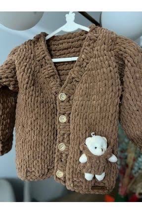 Puffy bebek hırka 