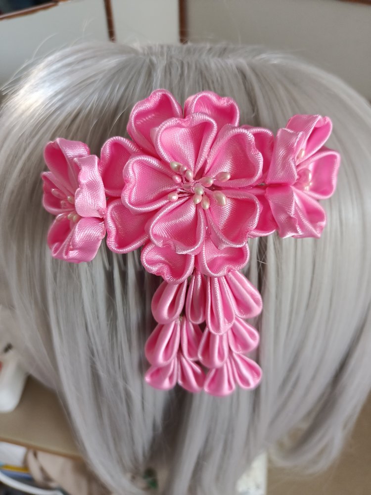 Katmerli Sakura Tarak Pembe