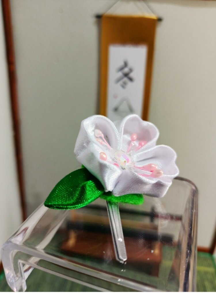 Sakura Saç Tokası Beyaz