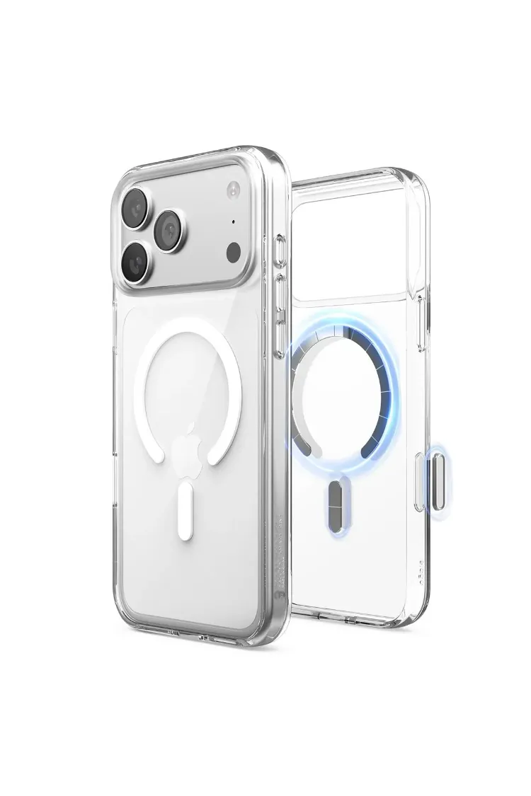 İPHONE MagSafeli sararmaz mika şeffaf kılıf