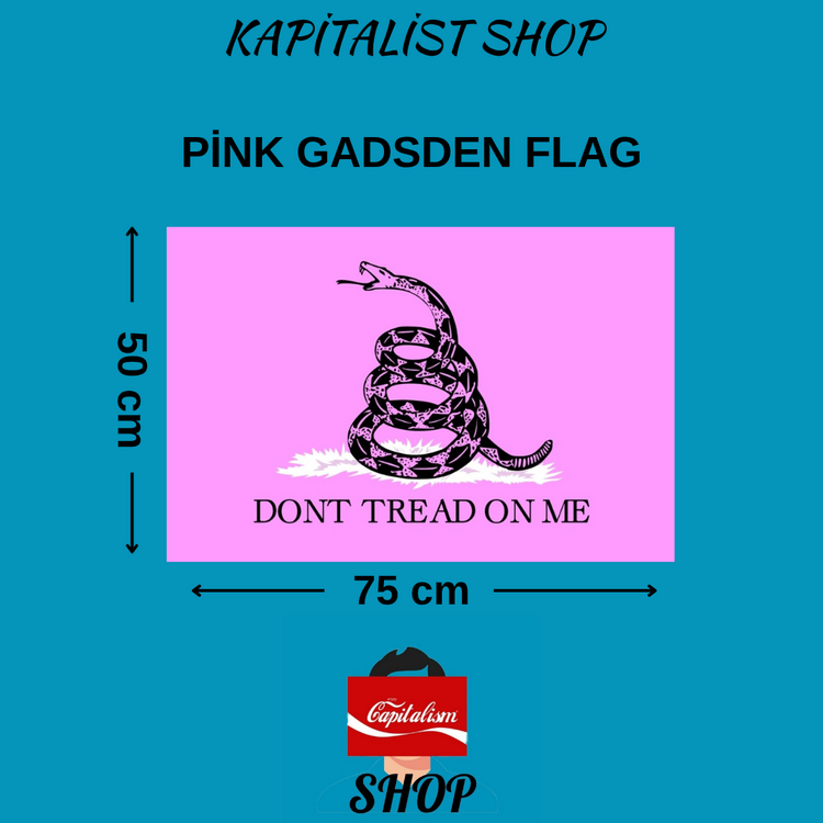 PİNK GADSDEN FLAG