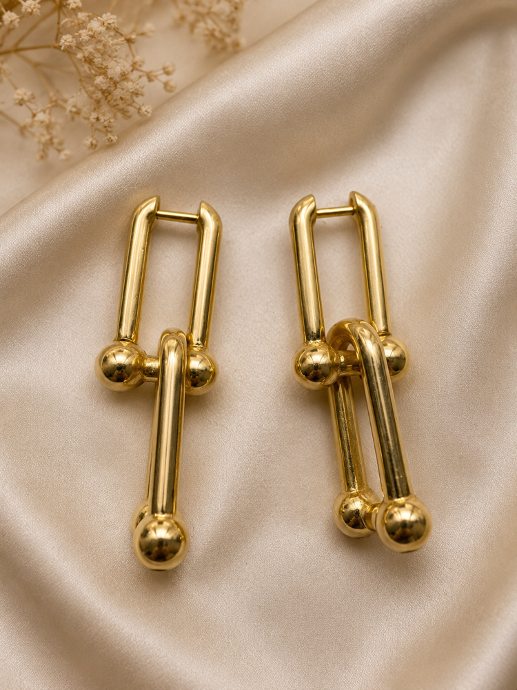 Gümüş TIFFANY&CO küpe