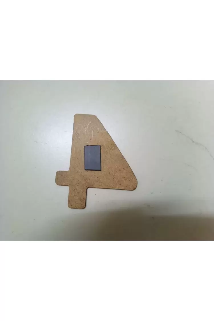 4 Yaş Ahşap Örümcek Dtf baskılı Mdf Magnet – Kişiye Özel Doğumı 6x7 Cm Foto 10 Adet
