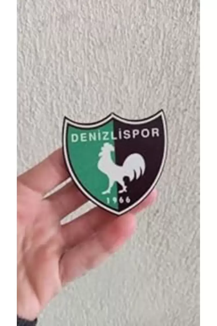 6x6 Cm Denizlispor Logolu Magnet