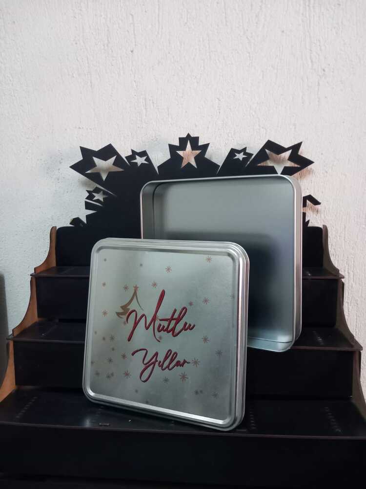 MUTLU YILLAR YAZILI HEDİYE KUTUSU