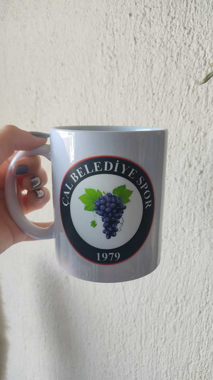çal belediye spor taraftar baskılı kupa adet 1 