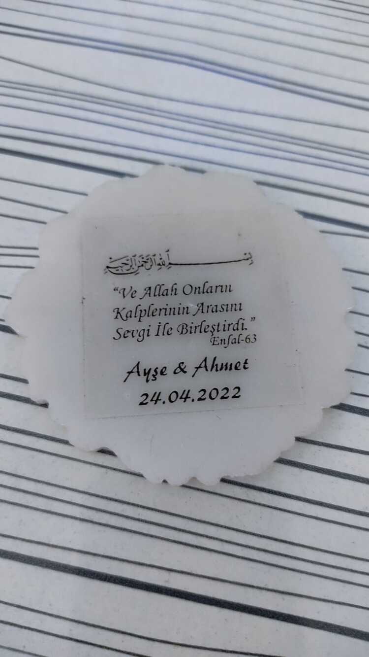 beyaz magnet 25 adet
