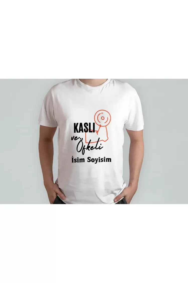 Kaslı ve Öfkeli T-Shirt İsimli