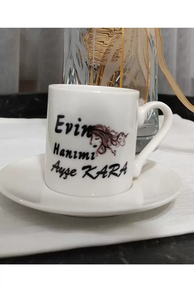Kahve Fincanı Kişiye Özel Yada Firmaya Özel Baskı