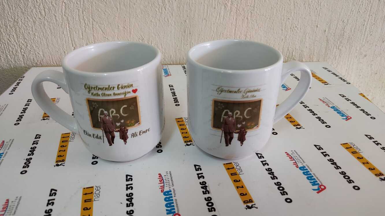 KİŞİYE ÖZEL ÖĞRETMENLER GÜNÜ KUPA HEDİYE