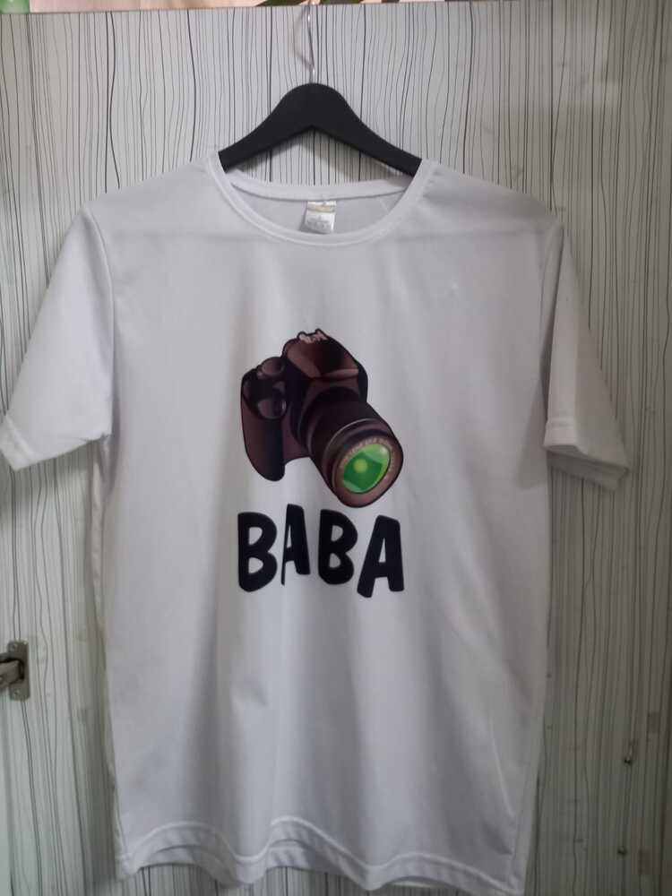 BABA YAZILI BASKILI T-SHİRT ADET 1