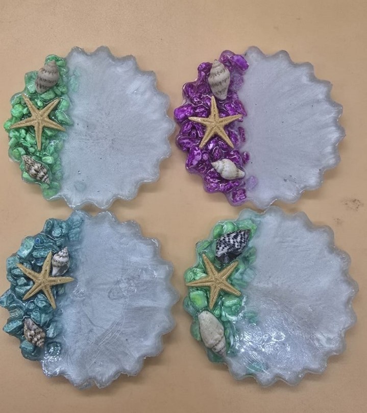 Deniz temalı magnet 25 adet