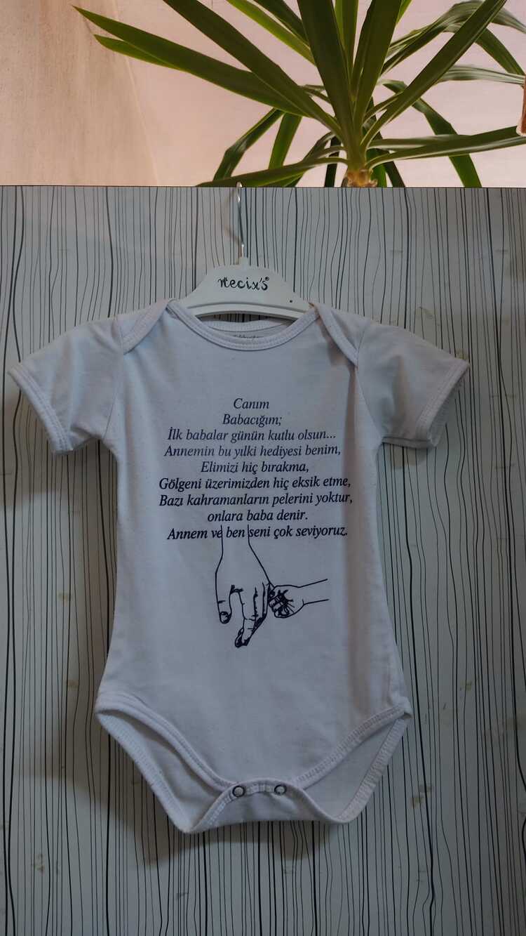 BABALAR GÜNÜ KİŞİYE ÖZEL BEBEK ZIBINLARI ADET 1 