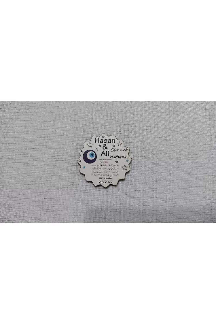 6 Cm Sünnet Düğünü Magnet Söz Nişan Nikah Düğün 25 Adet