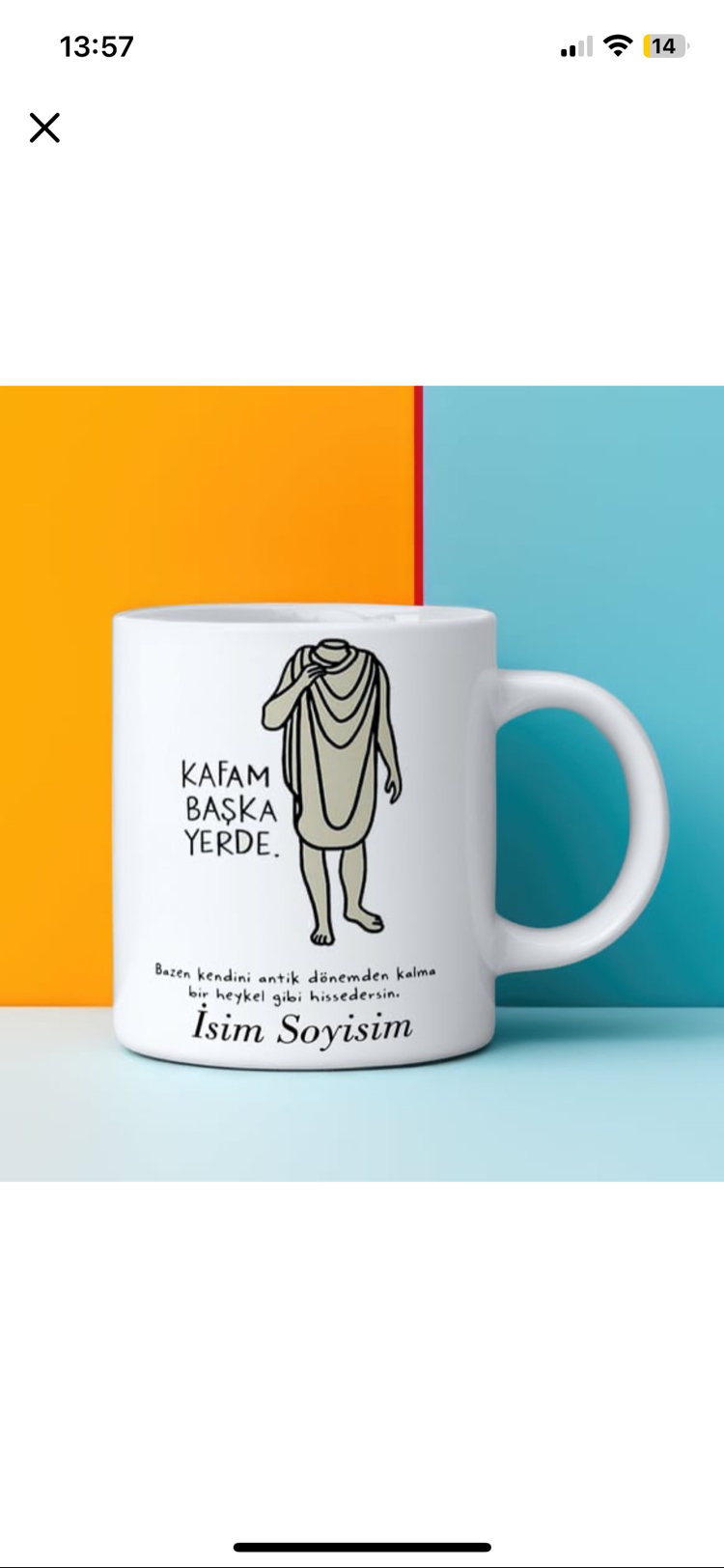 KİŞİYE ÖZEL TASARIM KUPA BARDAK