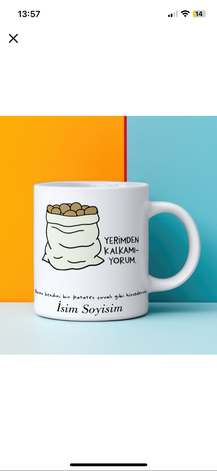 KİŞİYE ÖZEL TASARIM KUPA BARDAK