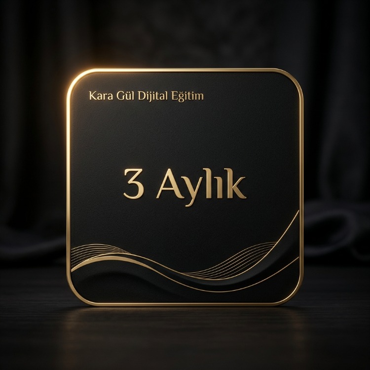 3 Aylık Dijital Eğitim Paketi