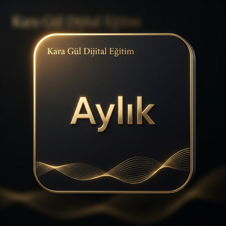 1 Aylık Dijital Eğitim Paketi