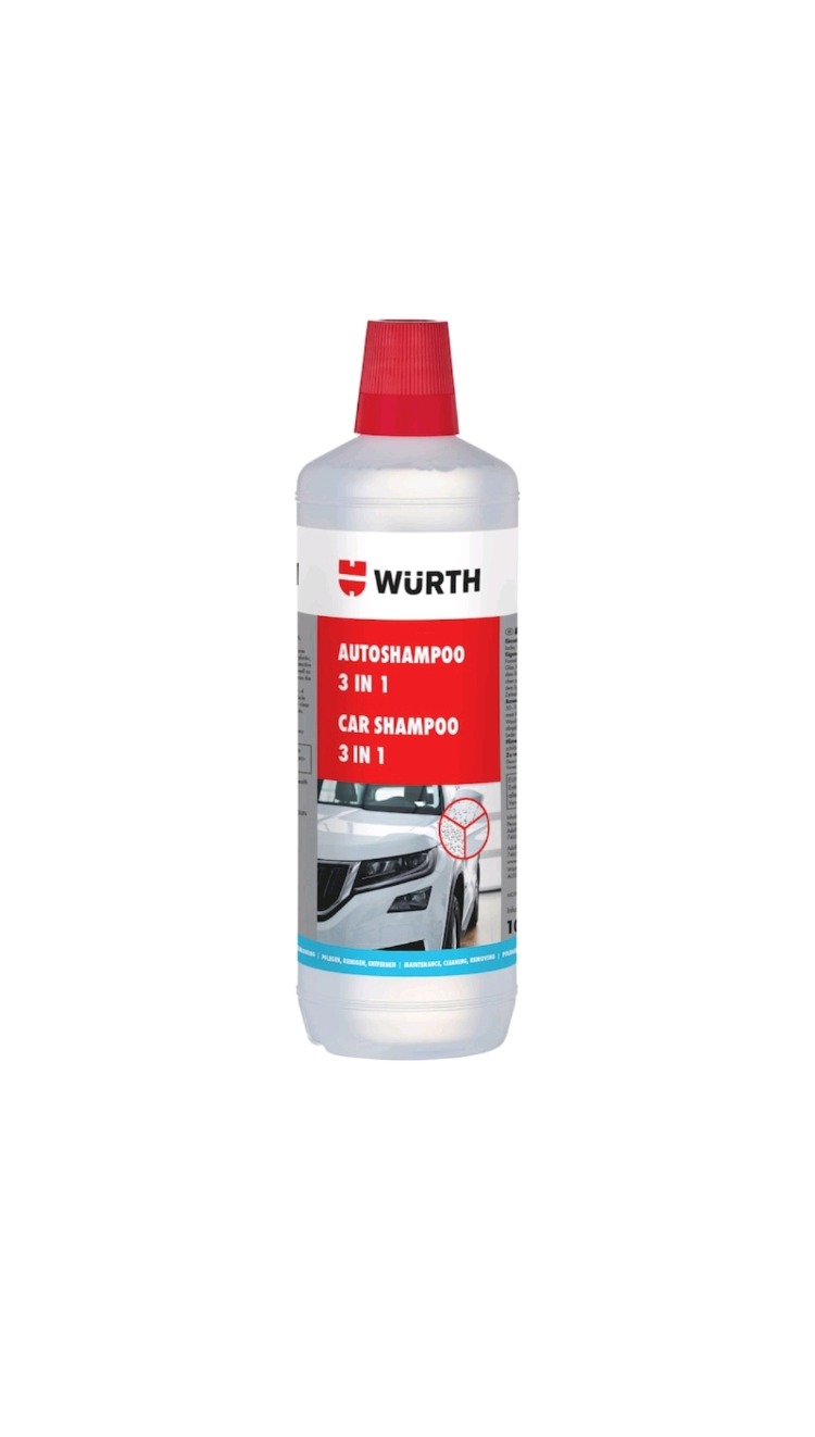 WÜRTH 3'Ü 1 ARADA ARAÇ ŞAMPUANI 1 L