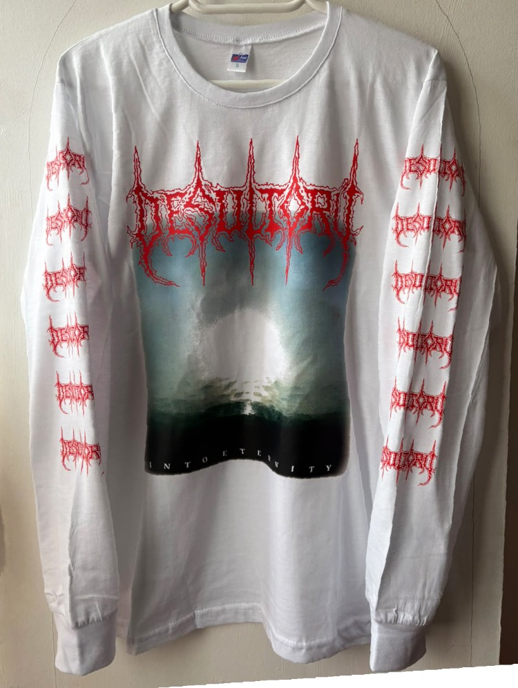 Desultory - Into Eternity - Beyaz Uzun Kollu Tshirt (Death Metal, Death 'n' Roll)