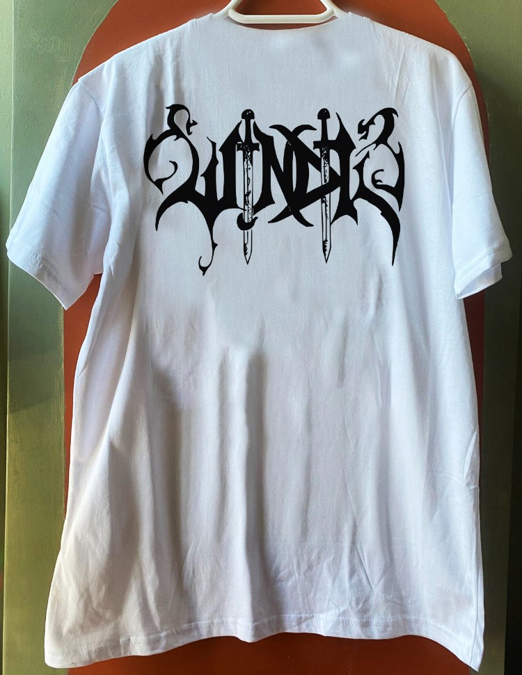 Windir - 1184 -  Beyaz Tshirt (Black Metal)