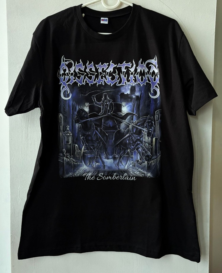 Dissection - The Somberlain - Tshirt (Arka baskı opsiyonel) (Black Metal)