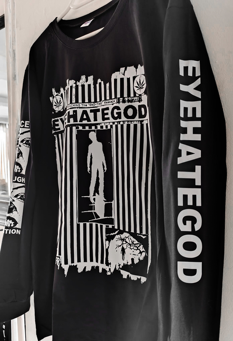 Eyehategod -  End-Time - UZUN KOLLU SİYAH Tshirt (sludge, doom metal) 