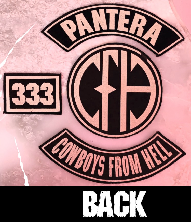 Pantera - Full Patch Set - (Dimebag Darrell, Vinnie) (10 parça) (Groove Metal)