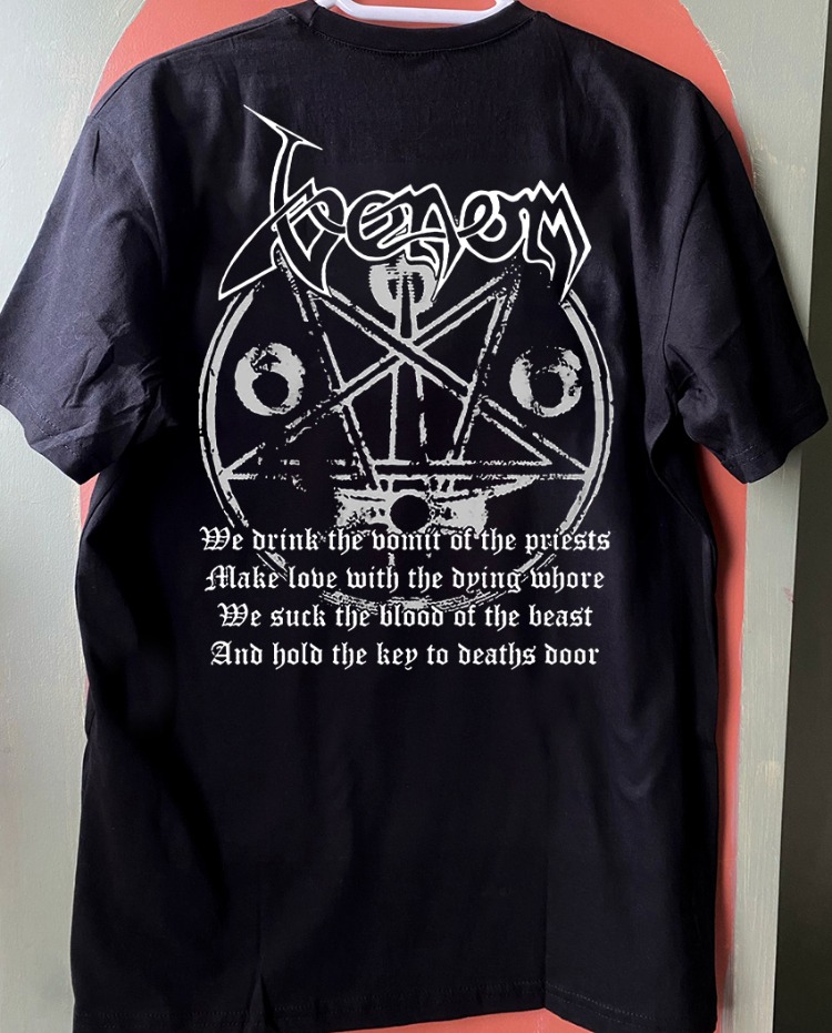 Venom - Black Metal (Classsic) (Arka baskı opsiyonel) (Black, Speed Metal)