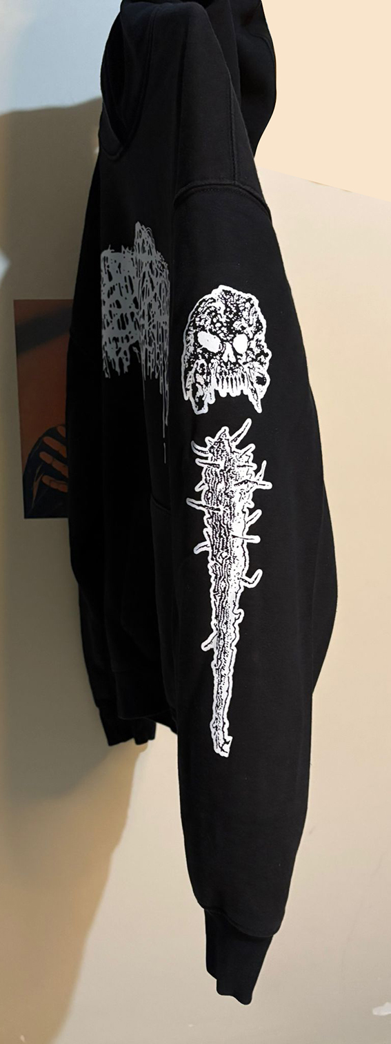 Sanguisugabogg - Slaughter and Filicide - Hoodie (Ön + arka + Kol baskı) (Arka baskı opsiyonel)