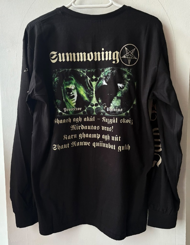 Summoning - Oath Bound - Uzun Kollu Tshirt (Arka baskı opsiyonel) (Atmospheric Black Metal)