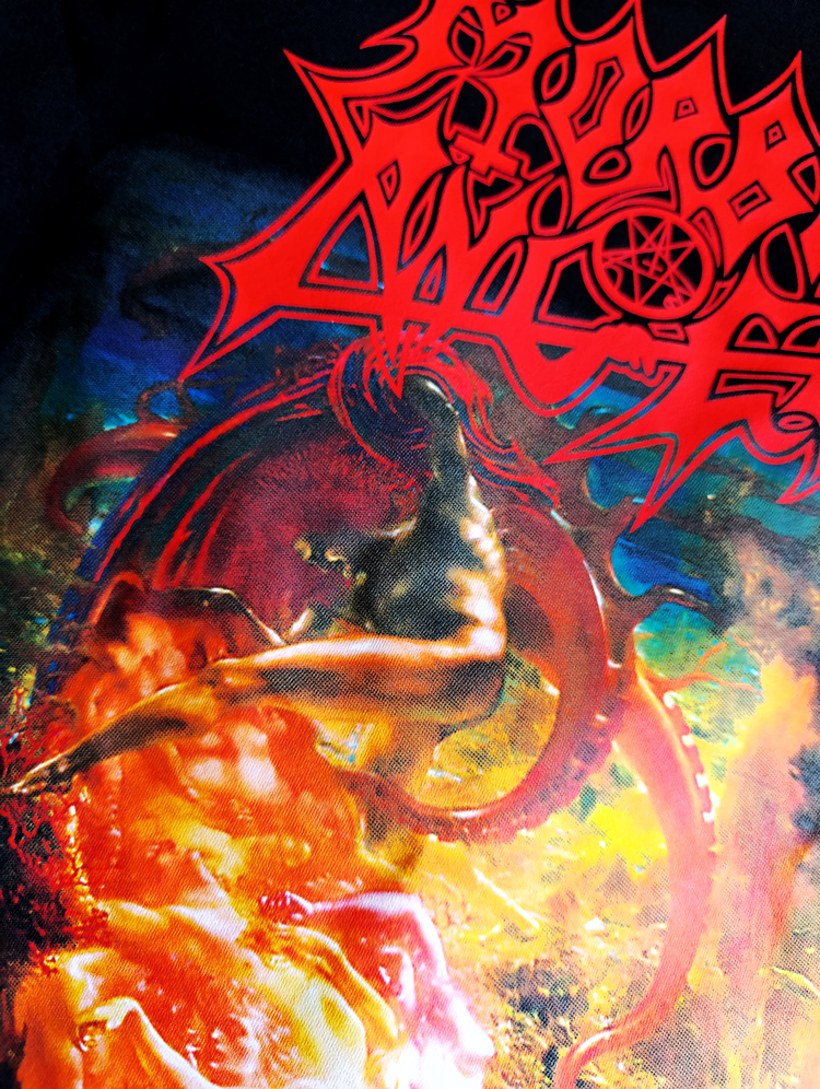 Morbid Angel - Blessed Are the Sick - UZUN KOLLU Tshirt #MorbidAngel #Death #metal #tshirt