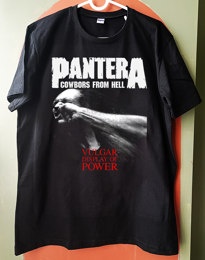 Pantera - Vulgar Display of Power - Tshirt (Arka baskı opsiyonel) (Groove Metal)